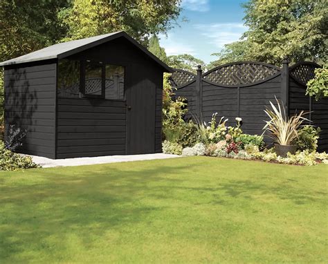 ronseal black fence paint.